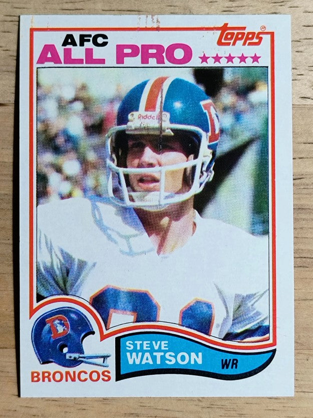 1982 Topps #90 Steve Watson RC