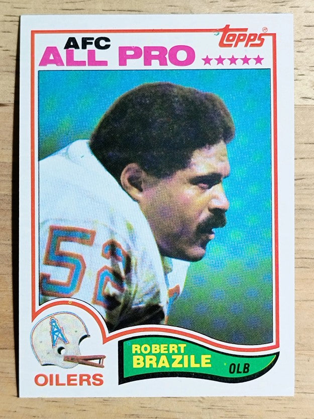 1982 Topps #96 Robert Brazile