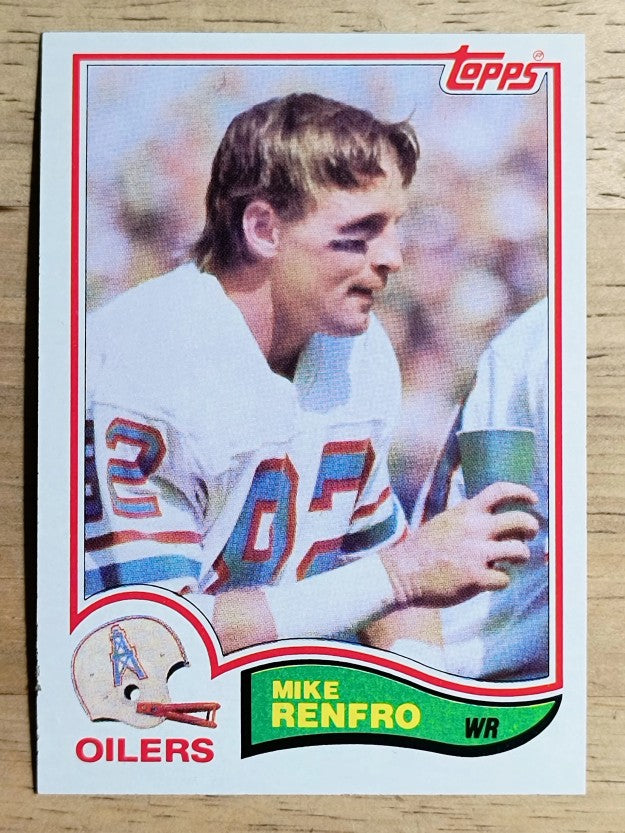1982 Topps #103 Mike Renfro