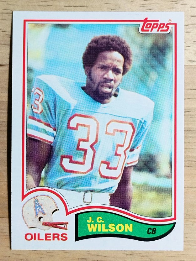 1982 Topps #107 J.C. Wilson