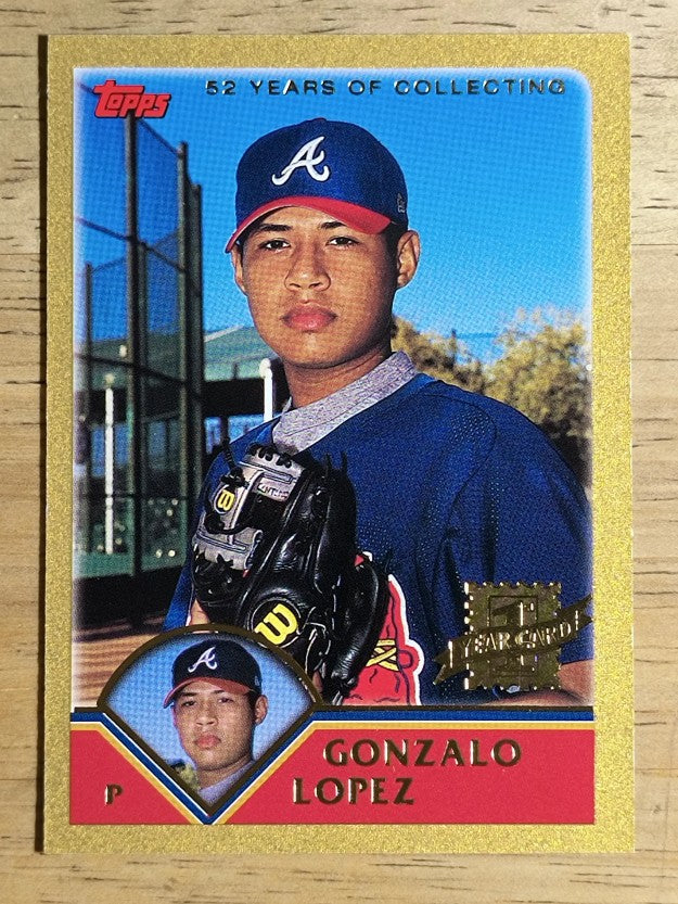 2003 Topps Gold #302 Gonzalo Lopez FY