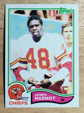 1982 Topps #116 James Hadnot