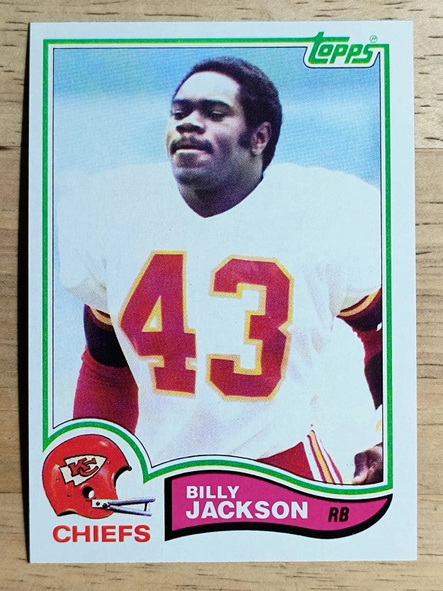 1982 Topps #118 Billy Jackson