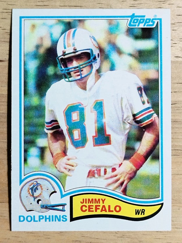 1982 Topps #128 Jimmy Cefalo