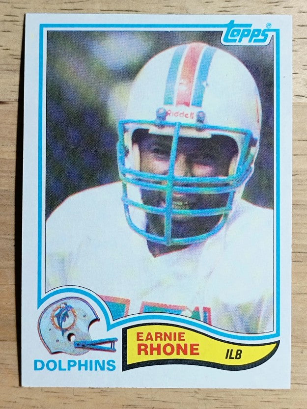 1982 Topps #135 Earnie Rhone
