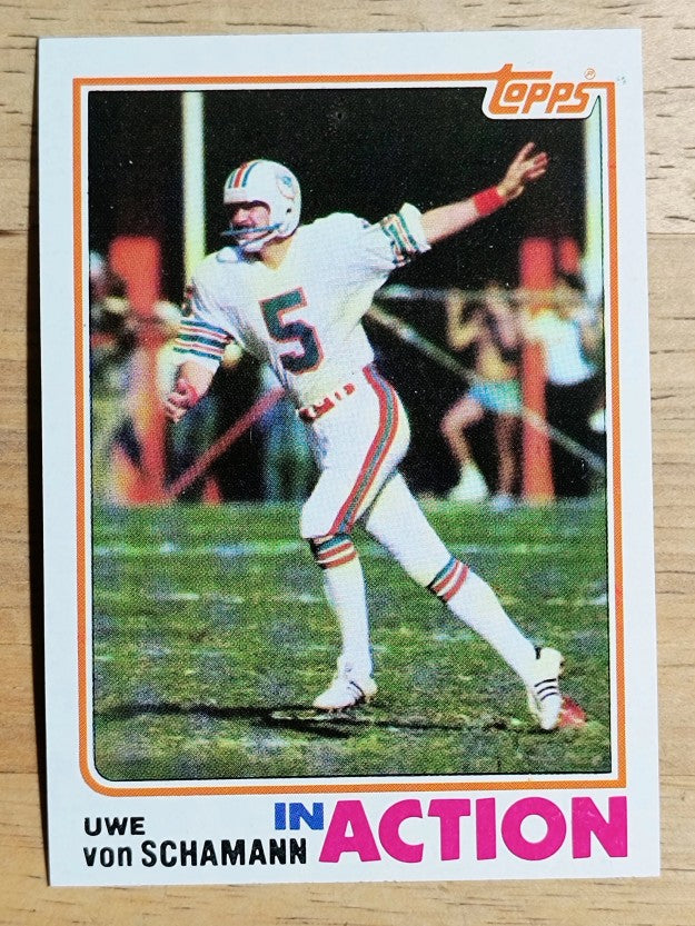 1982 Topps #139 Uwe Von Schamann IA