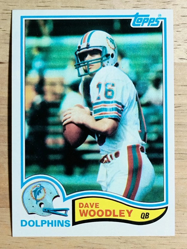 1982 Topps #140 David Woodley
