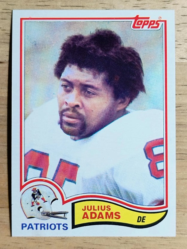1982 Topps #142 Julius Adams