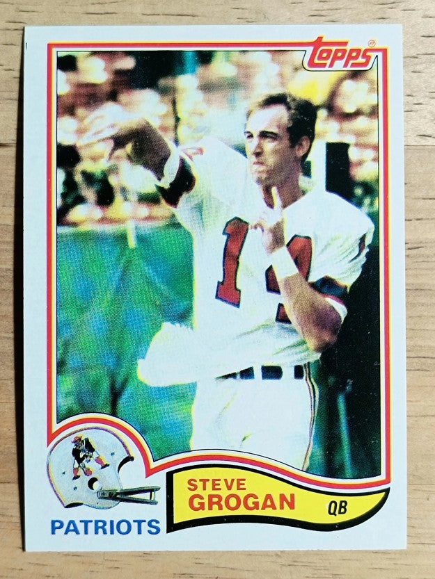 1982 Topps #149 Steve Grogan