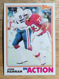 1982 Topps #151 John Hannah IA