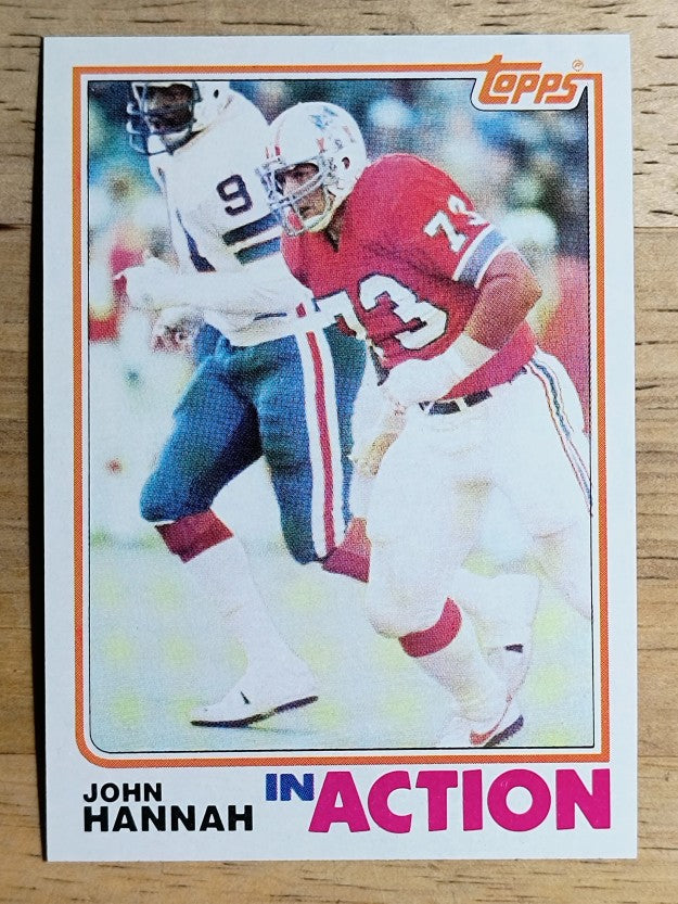 1982 Topps #151 John Hannah IA