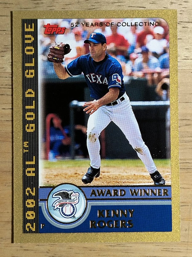 2003 Topps Gold #685 Kenny Rogers AW
