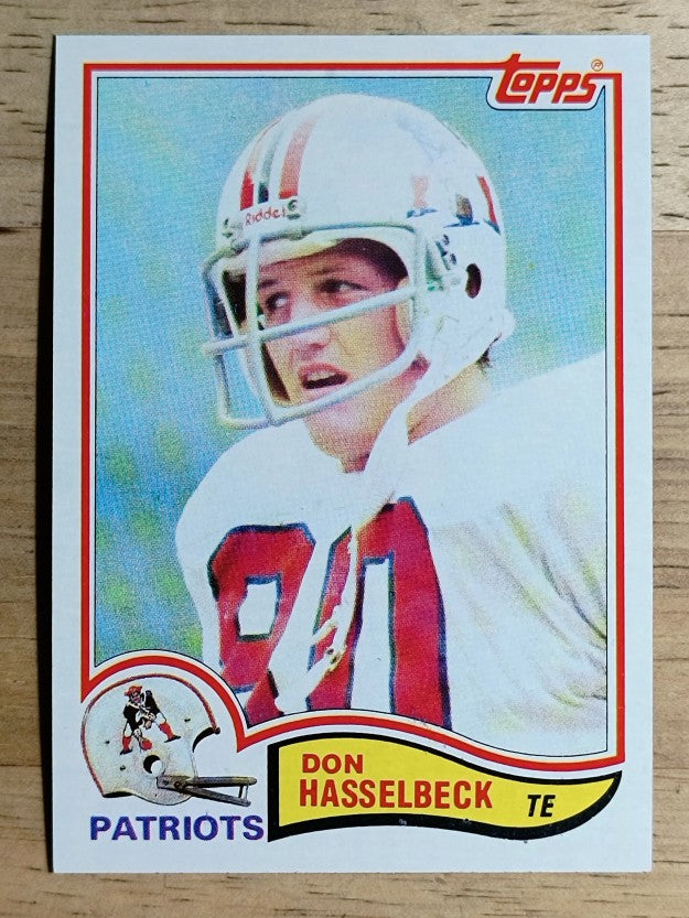 1982 Topps #152 Don Hasselbeck