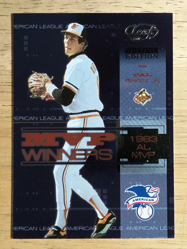 2004 Leaf MVP Winners Second Edition #6 Cal Ripken 83