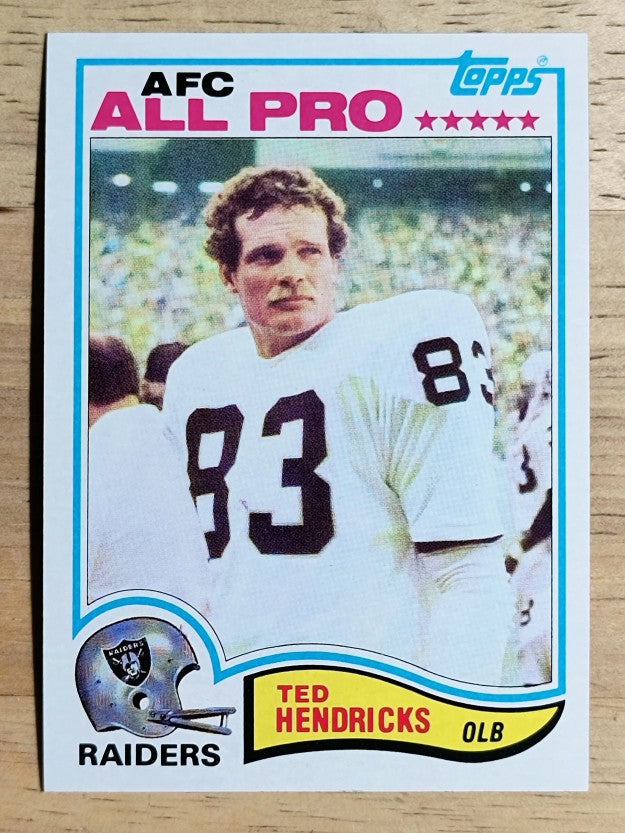 1982 Topps #190 Ted Hendricks AP