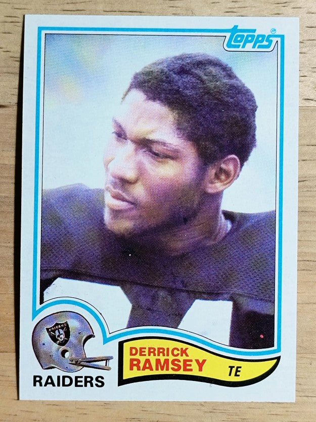 1982 Topps #197 Derrick Ramsey