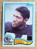 1982 Topps #197 Derrick Ramsey