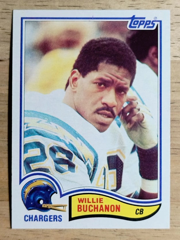 1982 Topps #227 Willie Buchanon