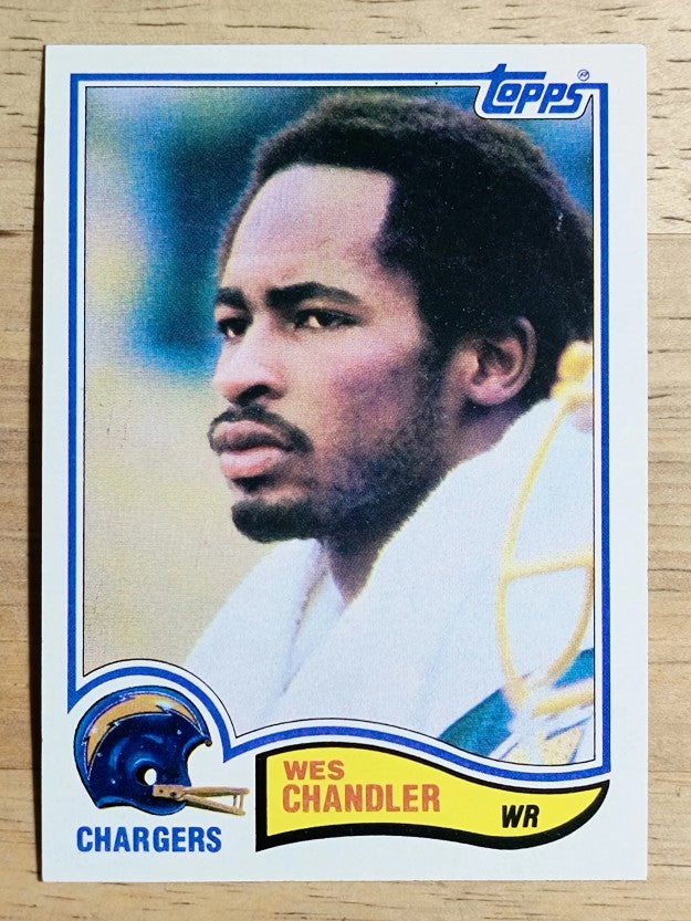 1982 Topps #228 Wes Chandler