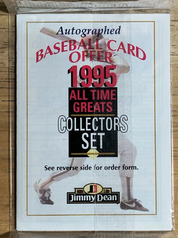 1995 Jimmy Dean All-Time Greats #1 Rod Carew