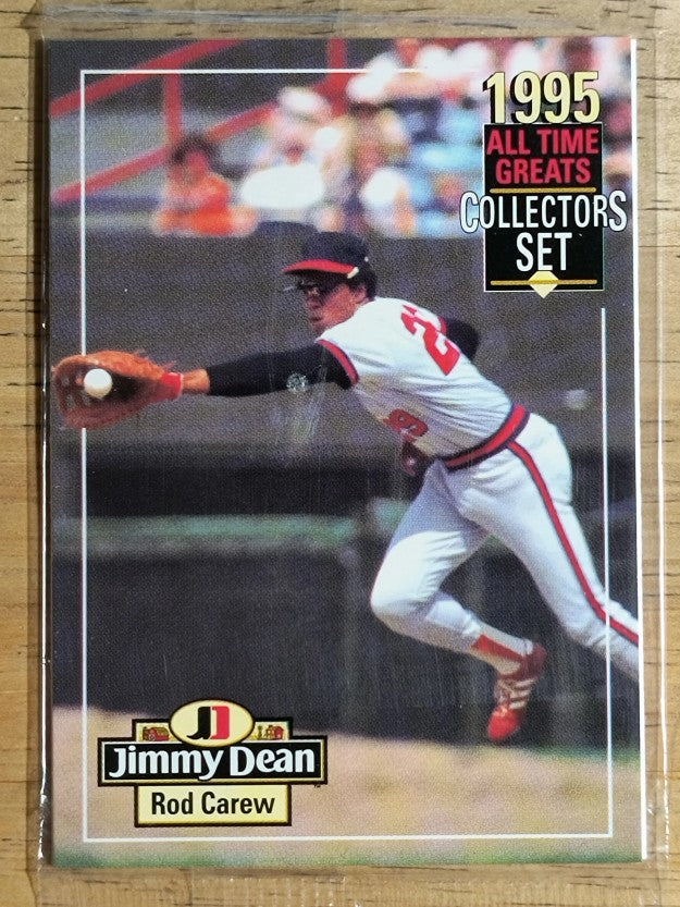 1995 Jimmy Dean All-Time Greats #1 Rod Carew
