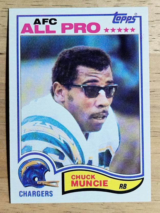 1982 Topps #236 Chuck Muncie
