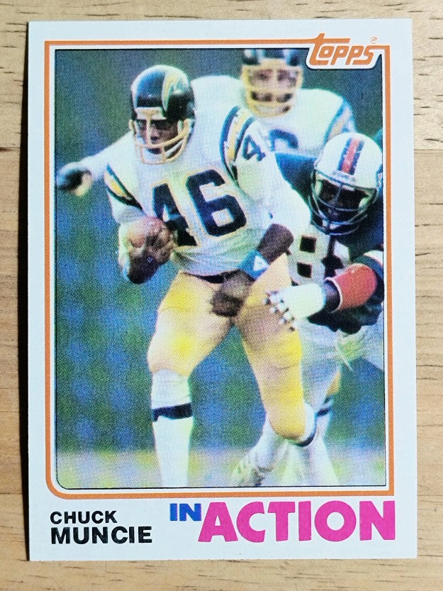 1982 Topps #237 Chuck Muncie IA
