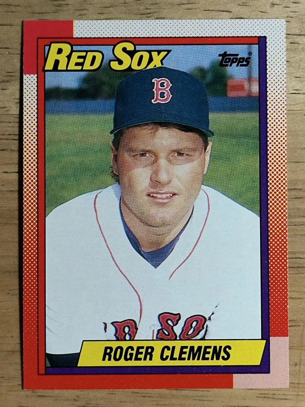 1990 Topps #245 Roger Clemens
