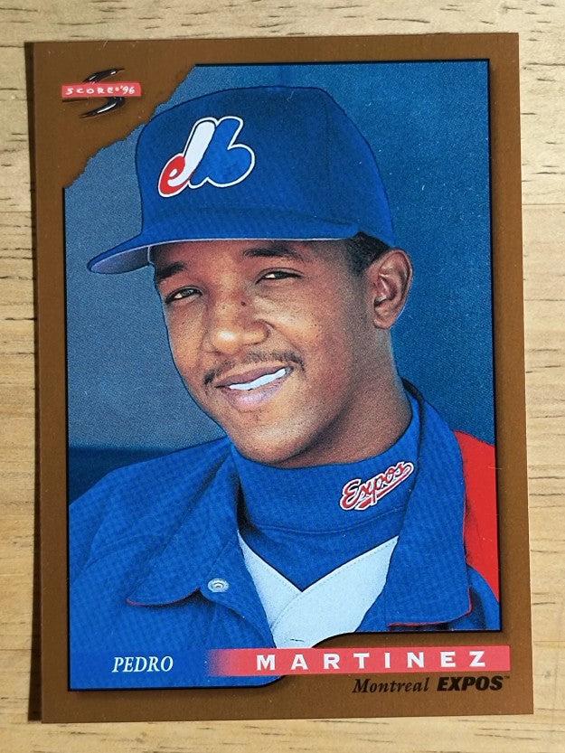 1996 Score Dugout Collection #B2 Pedro Martinez