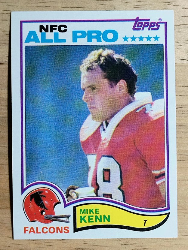1982 Topps #284 Mike Kenn AP