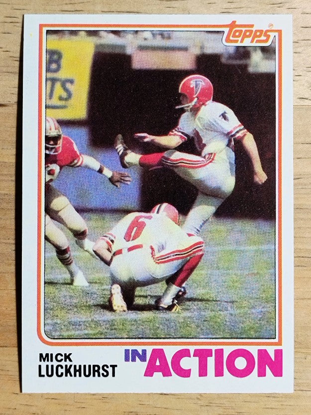 1982 Topps #287 Mick Luckhurst IA