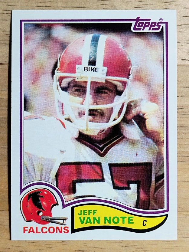 1982 Topps #291 Jeff Van Note