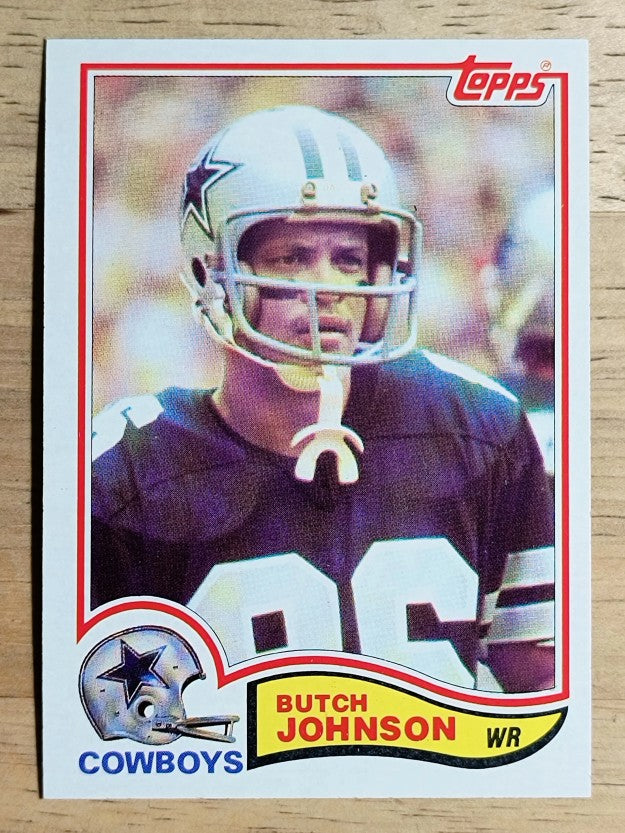 1982 Topps #317 Butch Johnson