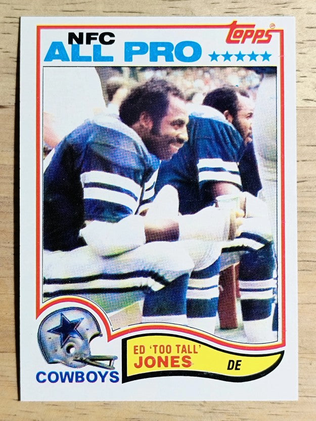 1982 Topps #318 Ed Too Tall Jones AP