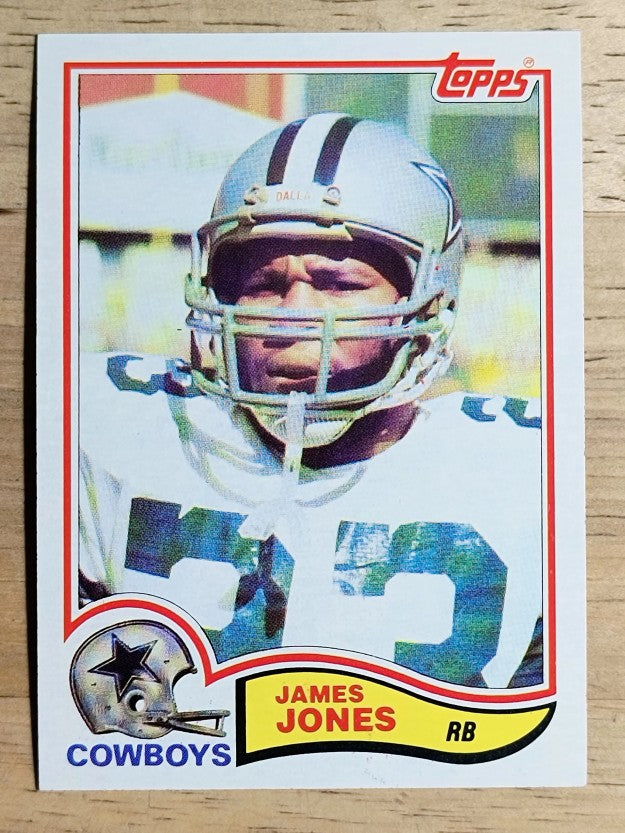 1982 Topps #319 James Jones