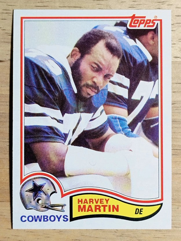 1982 Topps #320 Harvey Martin