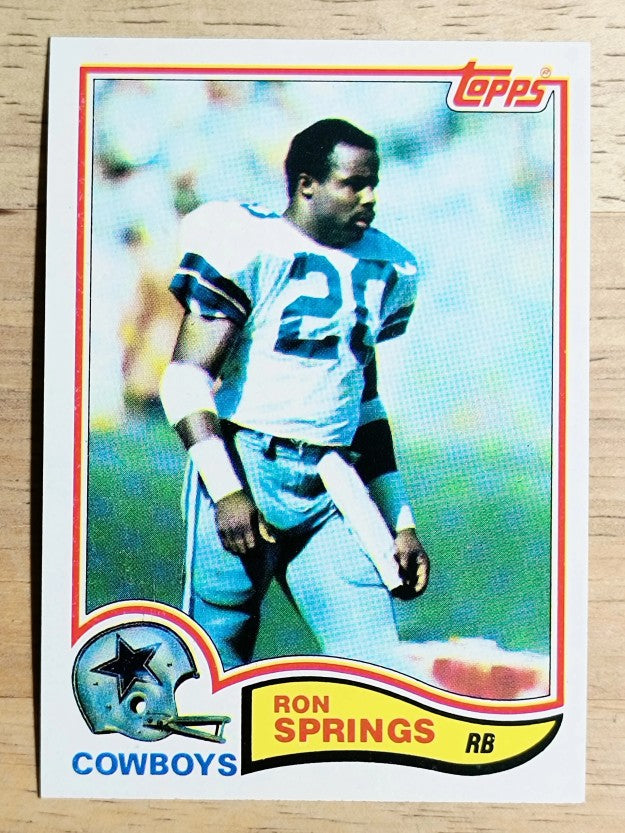 1982 Topps #325 Ron Springs