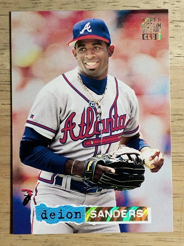 1994 Stadium Club Golden Rainbow #472 Deion Sanders