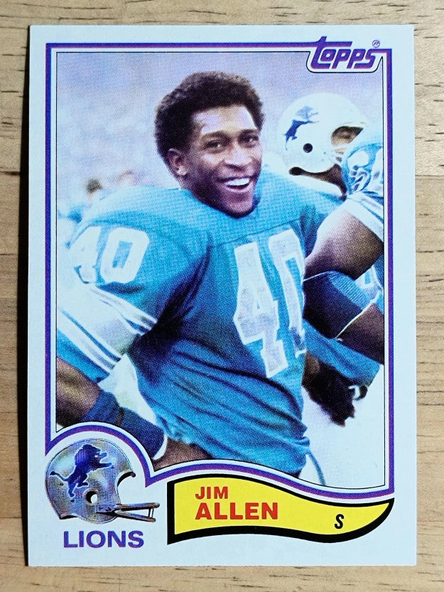 1982 Topps #334 Jim Allen