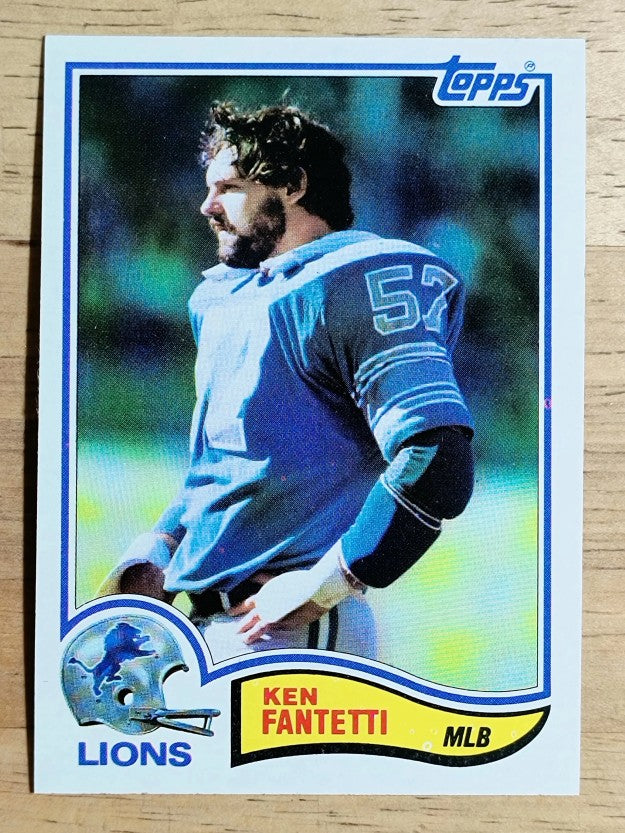 1982 Topps #338 Ken Fantetti