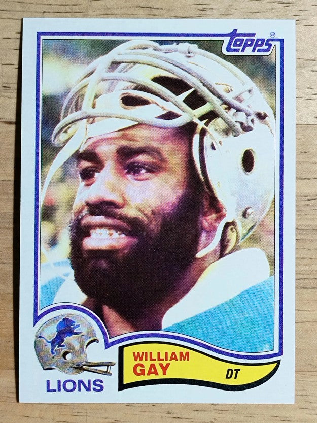 1982 Topps #339 William Gay RC