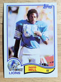 1982 Topps #340 David Hill