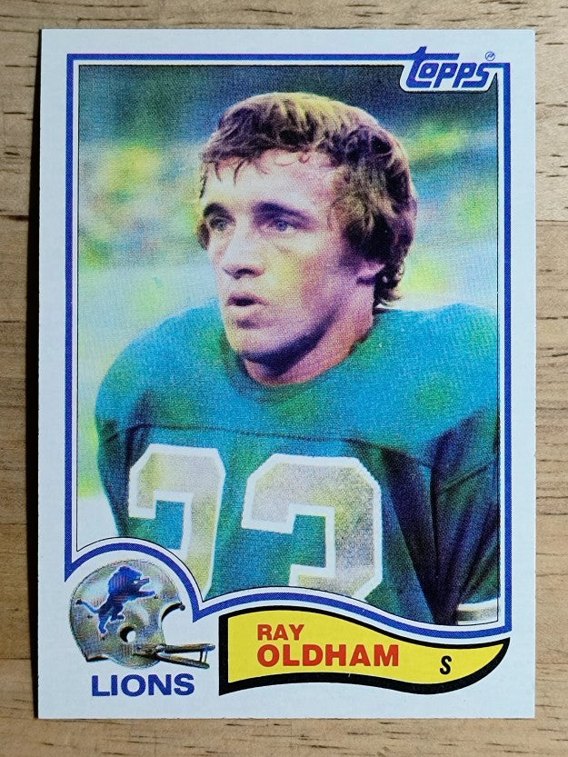 1982 Topps #345 Ray Oldham