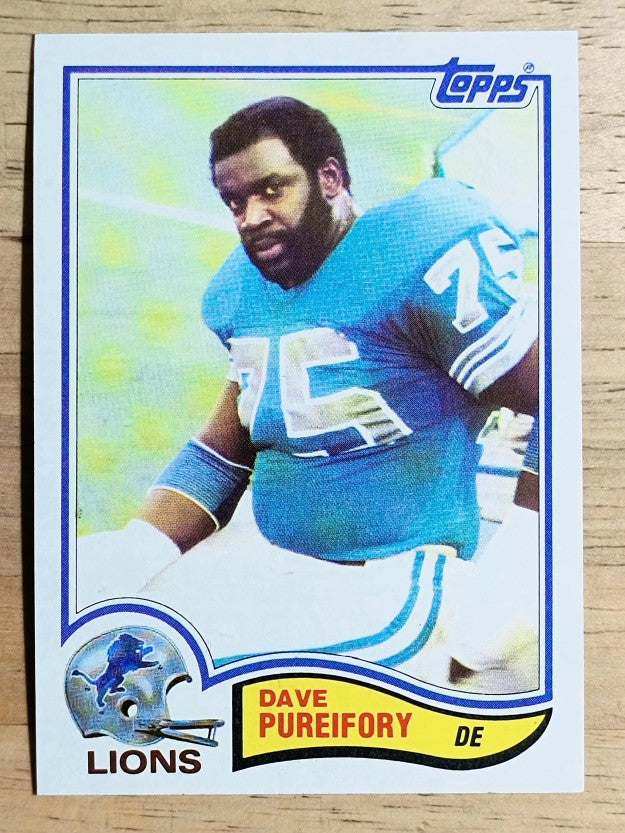 1982 Topps #346 Dave Pureifory