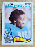 1982 Topps #349 Billy Sims AP