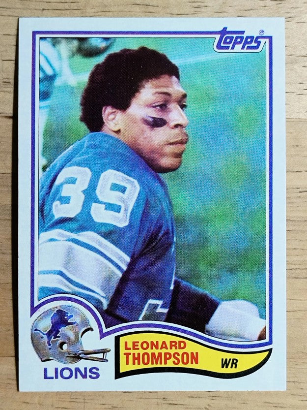 1982 Topps #352 Leonard Thompson