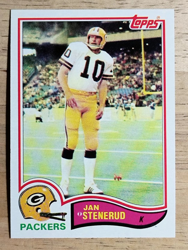 1982 Topps #366 Jan Stenerud