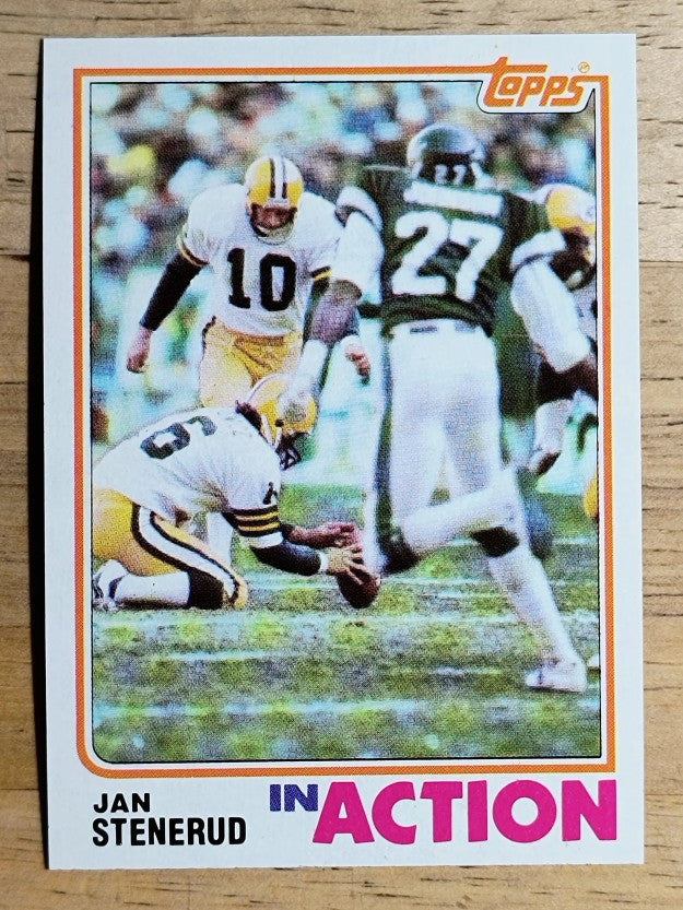 1982 Topps #367 Jan Stenerud IA