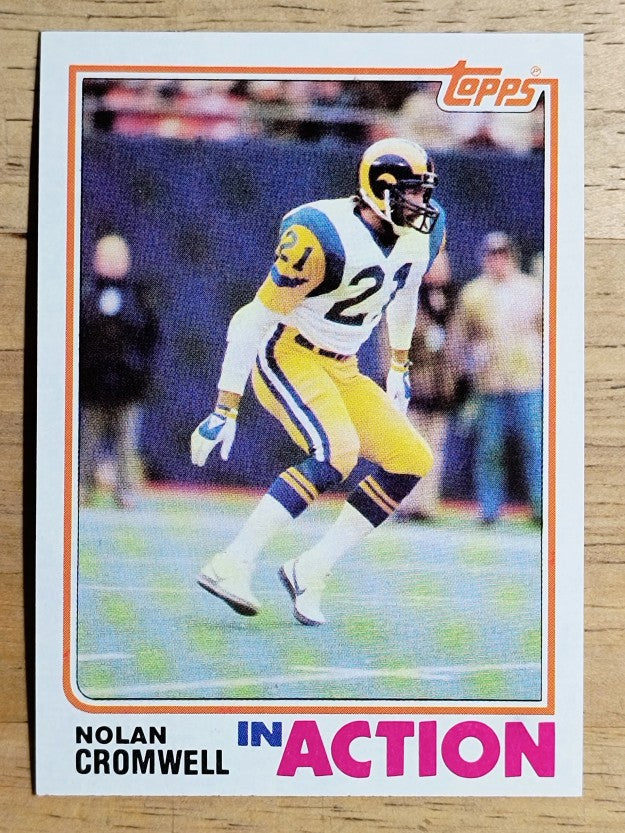 1982 Topps #372 Nolan Cromwell IA