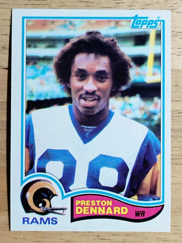 1982 Topps #373 Preston Dennard